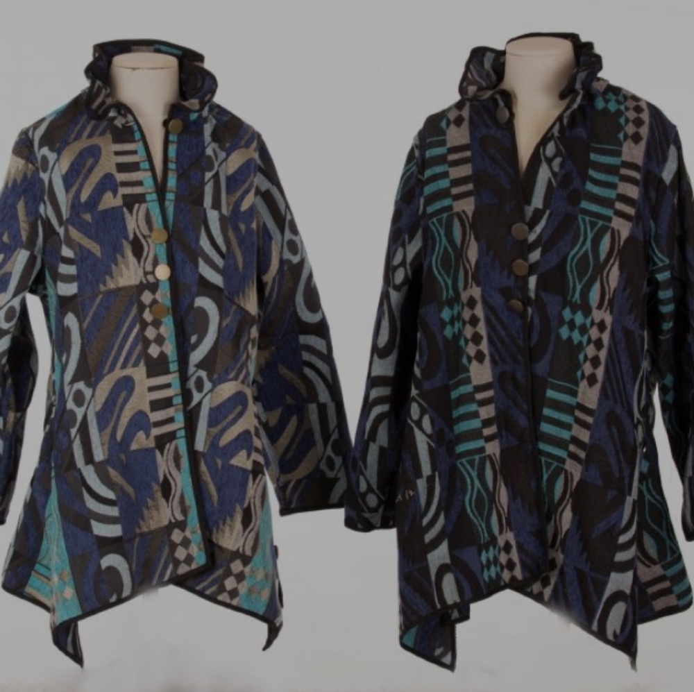 I-Reversible | LARGE | Reversible Artisan Jacket